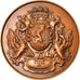 Francia, medalla, Ville de Valenciennes, Geography, 1987, Lemoine, SC, Bronce