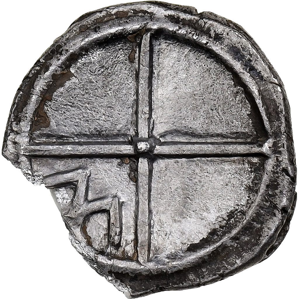 Gaul, Obol, ca. 410-380 BC, Massalia, Silver, AU(50-53)