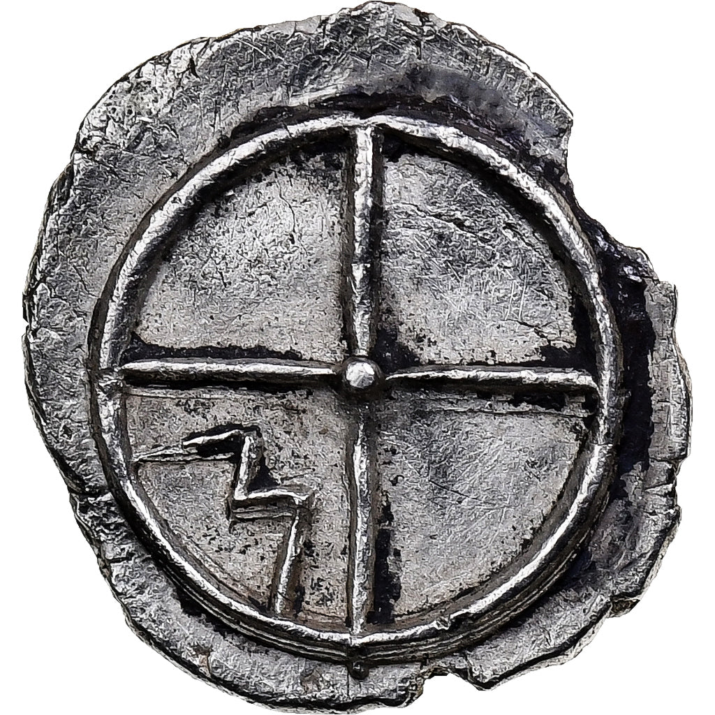 Massalia, Obol, ca. 410-380 BC, Massalia, Silber, SS