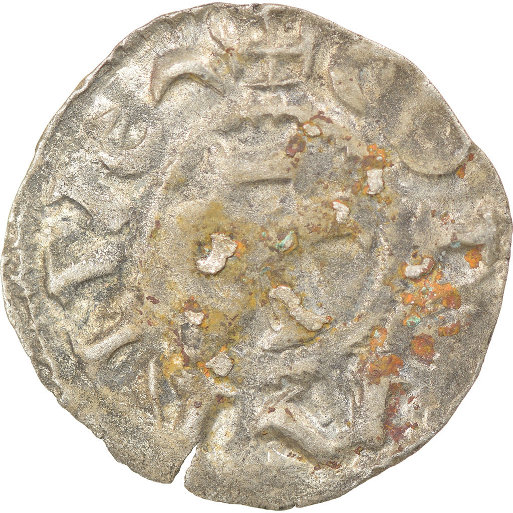 Moneta, Francja, Bretagne, Conan III, Denarius, Rennes, VF(30-35), Srebro