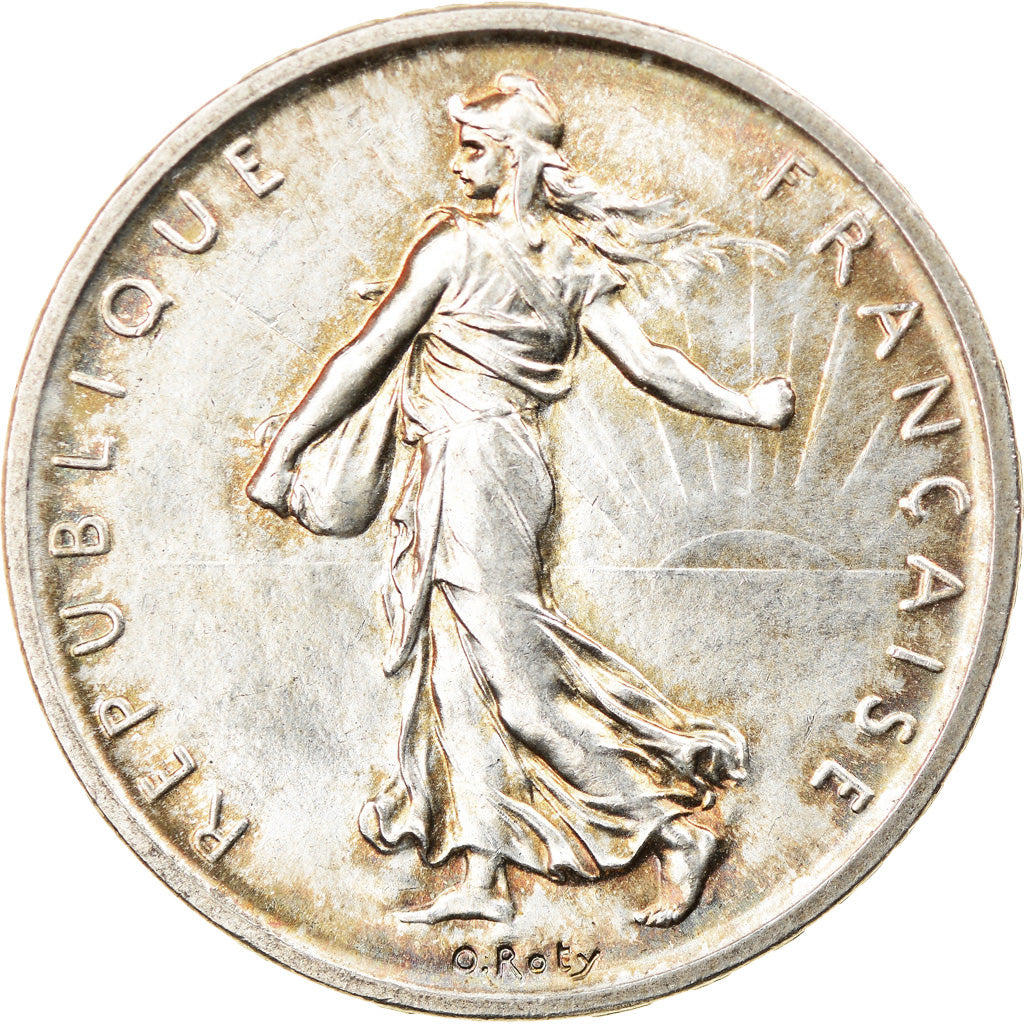 Moneda, Francia, Semeuse, 5 Francs, 1960, SC, Plata, KM:926, Gadoury:770