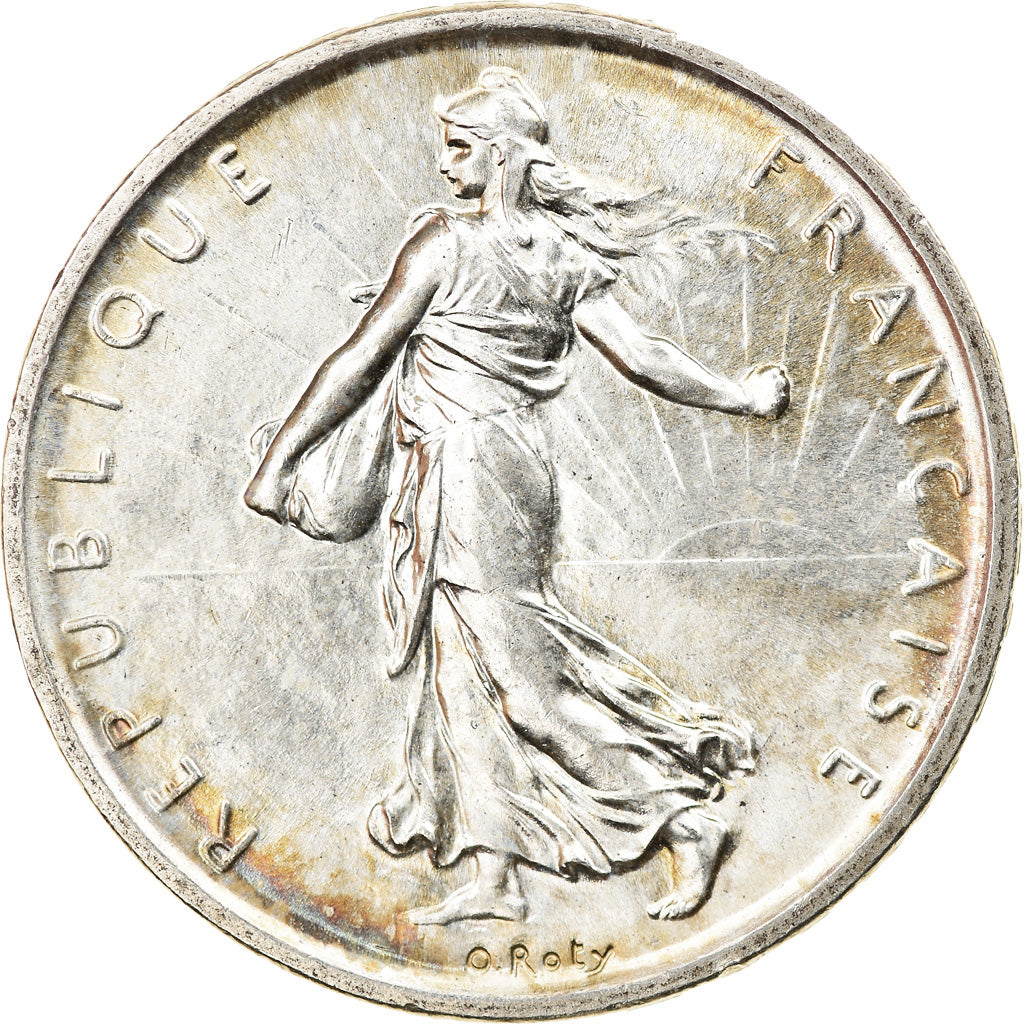 Moneda, Francia, Semeuse, 5 Francs, 1960, SC, Plata, KM:926, Gadoury:770