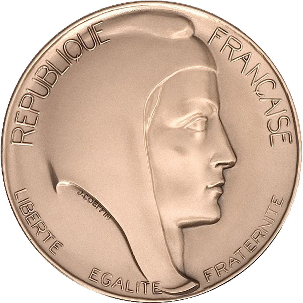 France, Medal, The Fifth Republic, Politics, Society, War, MS(65-70), Bronze