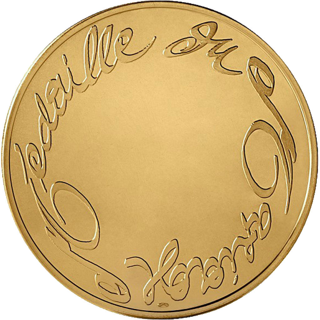 Francia, Medal, The Fifth Republic, Arts & Culture, FDC, Bronce dorado