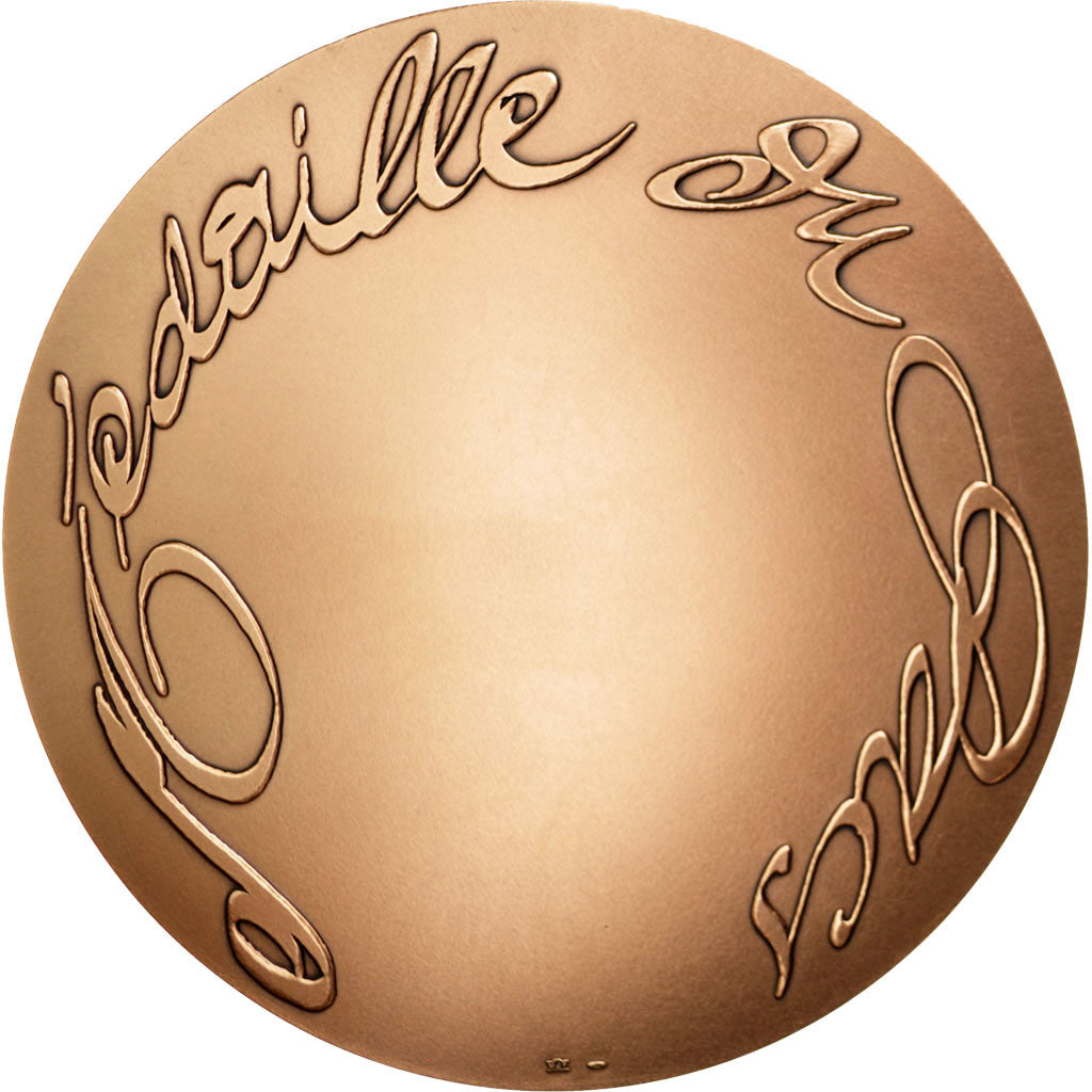 France, Medal, The Fifth Republic, Arts & Culture, FDC, Bronze