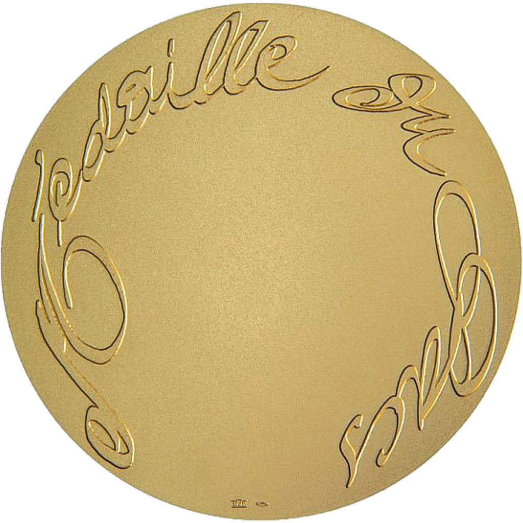 Francia, Medal, The Fifth Republic, Arts & Culture, FDC, Bronce dorado