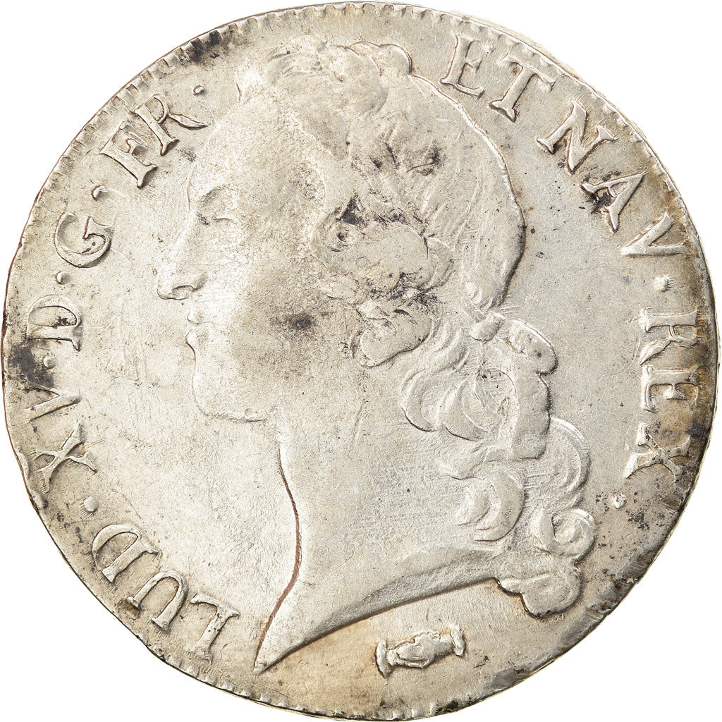 Moneta, Francja, Louis XV, Écu au bandeau, Ecu, 1768, Bordeaux, EF(40-45)