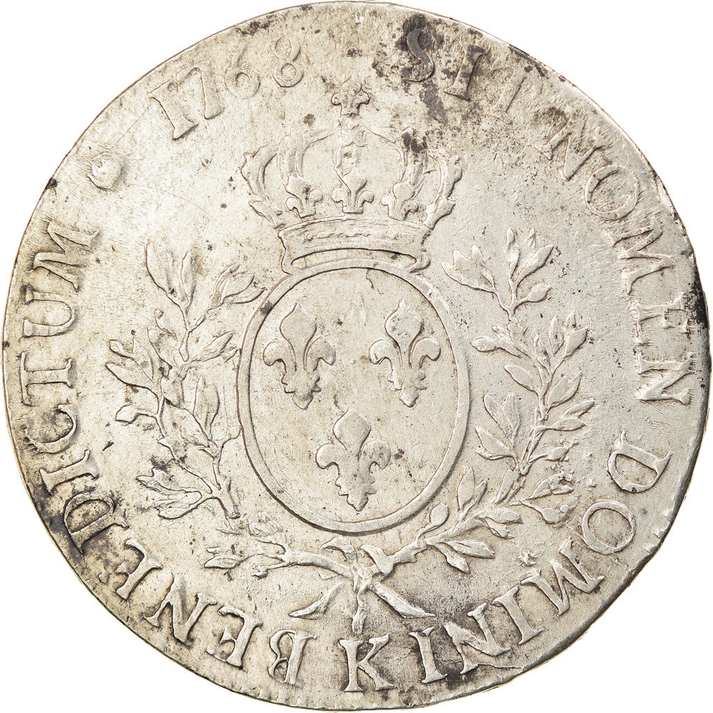 Moneta, Francja, Louis XV, Écu au bandeau, Ecu, 1768, Bordeaux, EF(40-45)