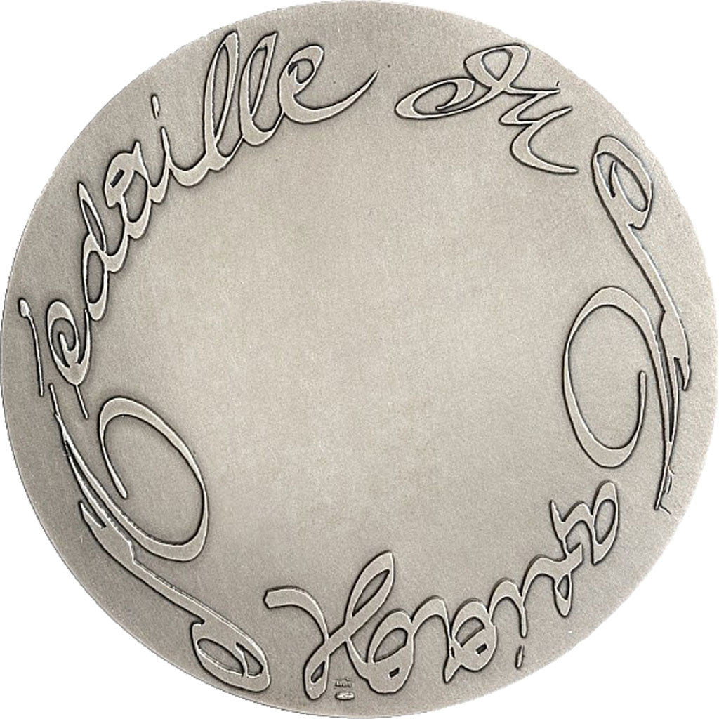 Francia, Medal, The Fifth Republic, Arts & Culture, FDC, Bronce plateado