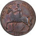 United Kingdom, Warwickshire, Halfpenny Token, 1792, Coventry, Copper