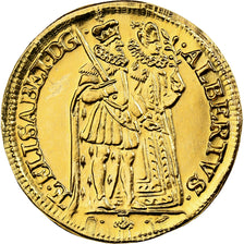 France, 2/3 Sovereign, Albert and Isabella, 1972, Monnaie de Paris, Gold