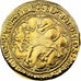 France, Golden Leopard, Edward III, 20th Century, Gold, Restrike, MS(64)