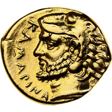 France, Medal, Sicily, Kamarina, 20th Century, Gold, Restrike, MS(65-70)