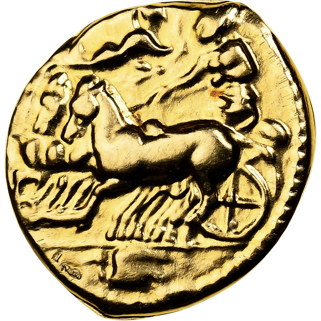 France, Medal, Sicily, Kamarina, 20th Century, Gold, Restrike, MS(65-70)