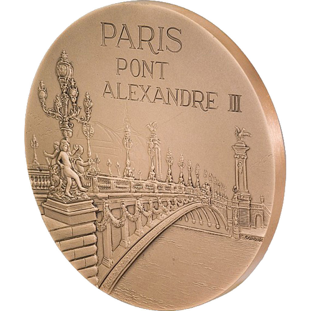 Francja, Medal, Piąta Republika, Sztuka i Kultura, MS(65-70), Bronze