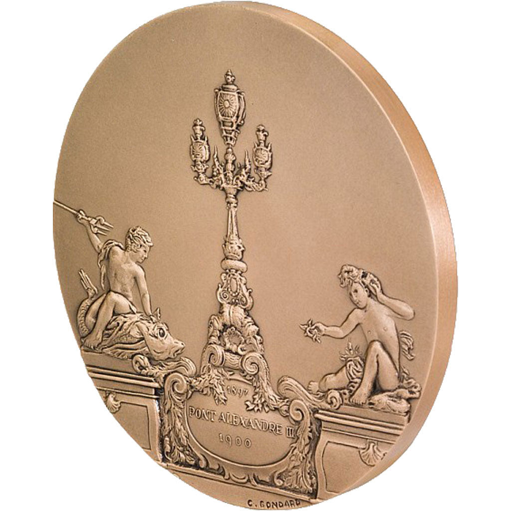 Francja, Medal, Piąta Republika, Sztuka i Kultura, MS(65-70), Bronze