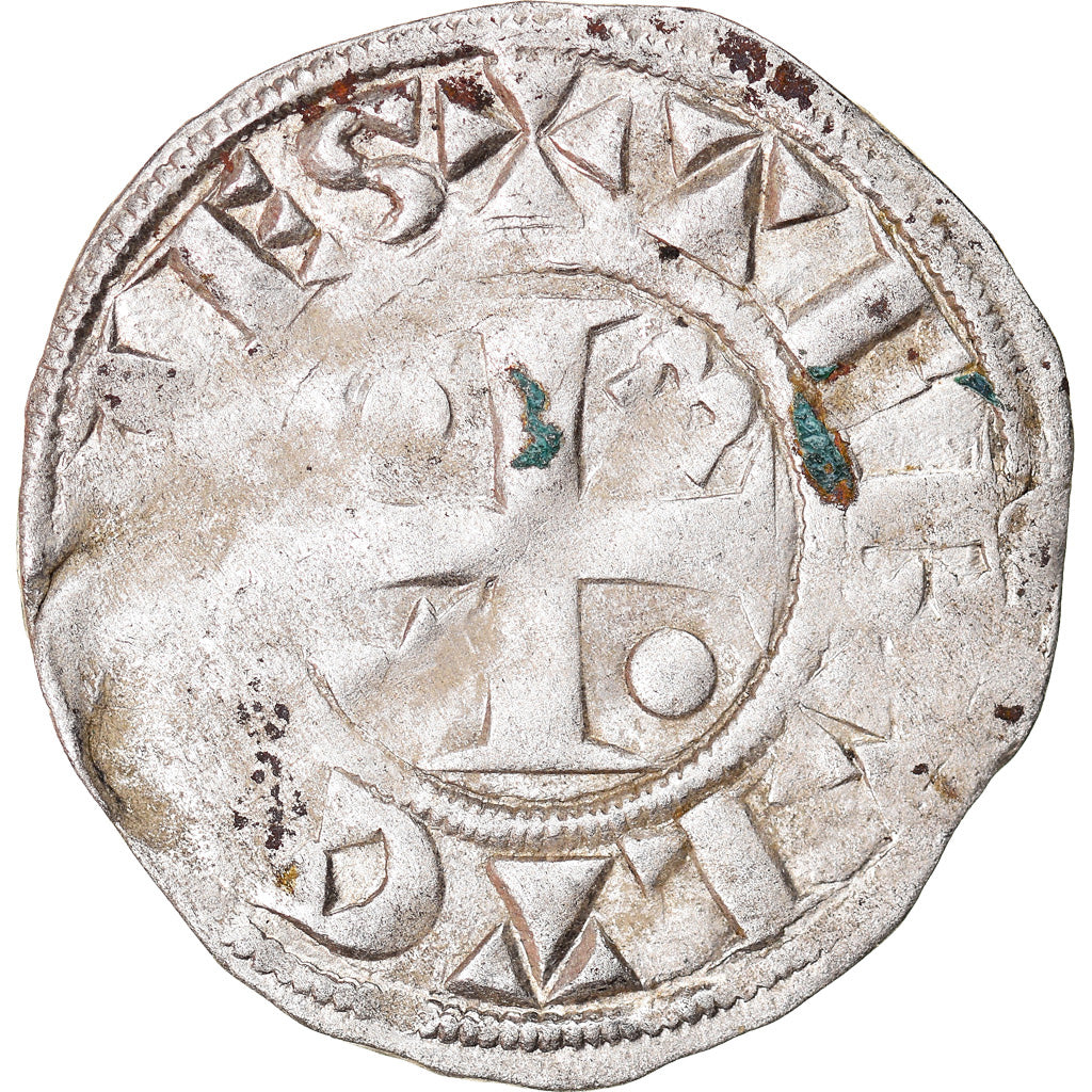 Münze, Frankreich, Champagne, Thibaut II, Denarius, Provins, S+, Silber