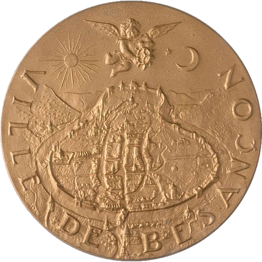 France, Medal, The Fifth Republic, Geography, Joly, MS(65-70), Bronze