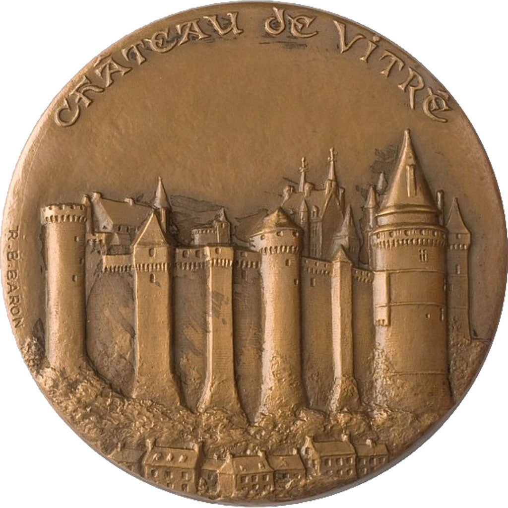 Frankreich, Medal, The Fifth Republic, Geography, Baron, STGL, Bronze