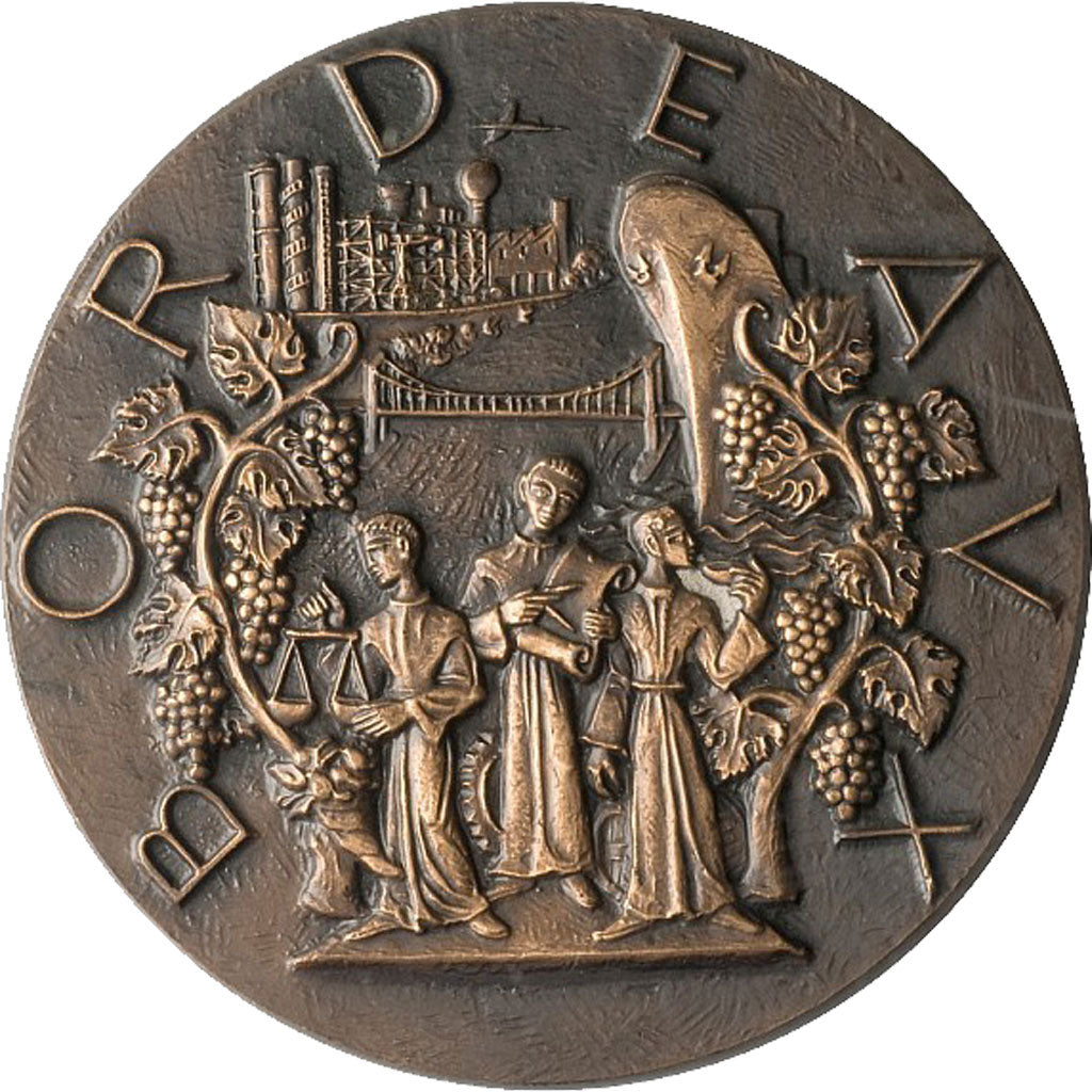 France, Medal, The Fifth Republic, Geography, MS(65-70), Bronze