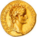 Tiberius, Aureus, 14-37, Lugdunum, Gold, VF(30-35), RIC:27
