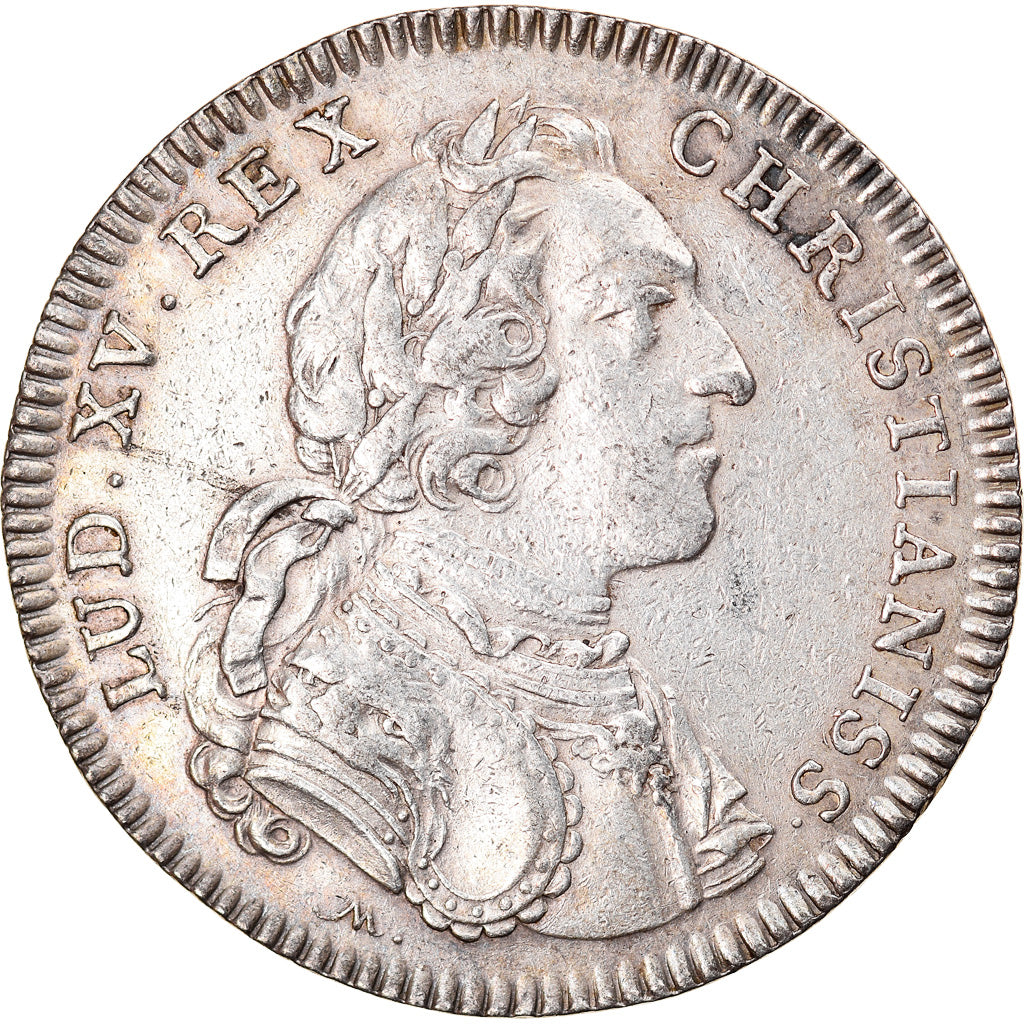 França, Token, Luís XV, Ville de Rouen, EF(40-45), Prata, Feuardent:6213 var.