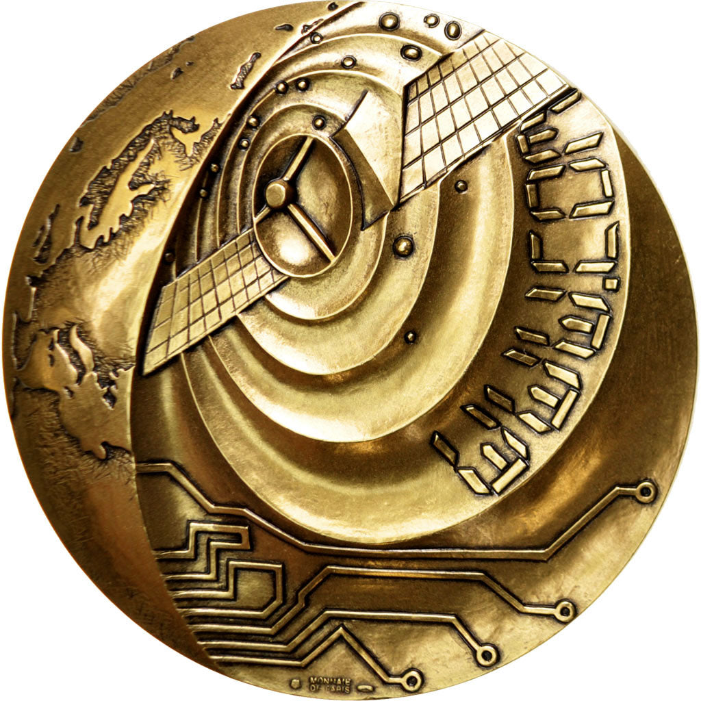Frankrijk, Medal, The Fifth Republic, Sciences & Technologies, FDC, Bronze