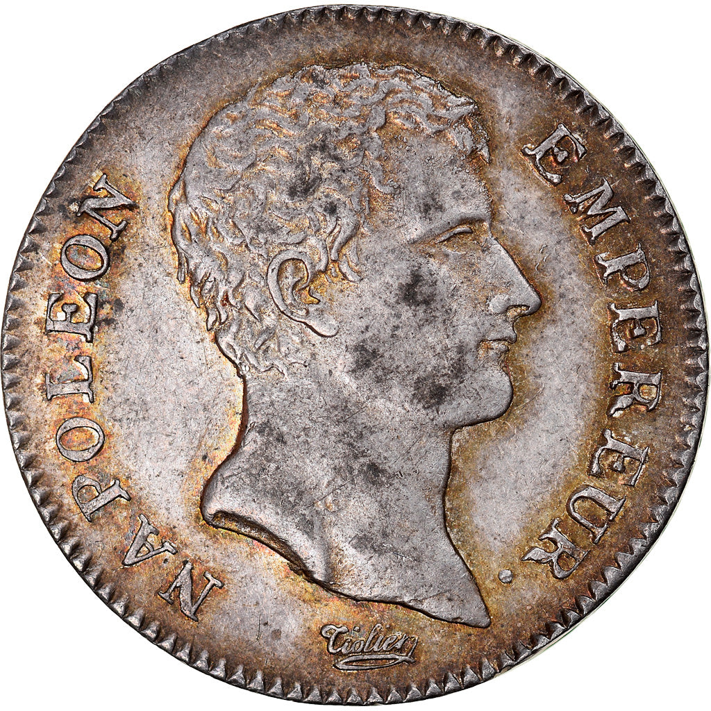 Moneda, Francia, Napoléon I, Franc, AN 13, Paris, EBC, Plata, KM:656.1