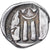 Munten, Bruttium, Kroton, Stater, 480-430 BC, Kroton, ZF+, Zilver, SNG-Cop:1759