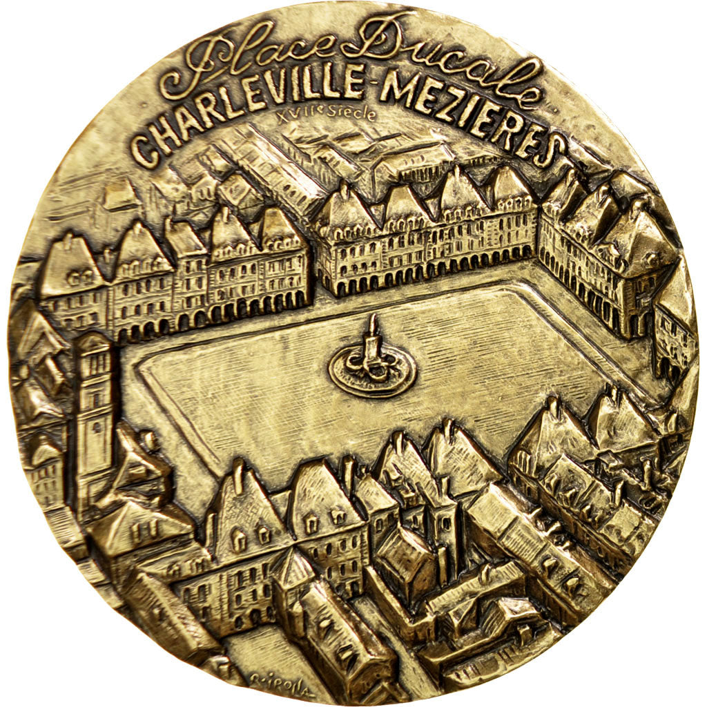 Frankreich, Medal, The Fifth Republic, Geography, STGL, Bronze