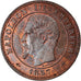France, Napoleon III, 2 Centimes, 1857, Rouen, Piéfort, Bronze, PCGS, SP65BN