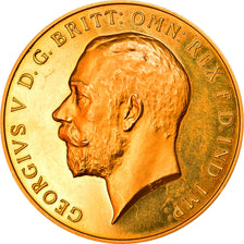 Wielka Brytania, medal, Georges V, Rugby School Prize Medal, 1911, Złoto, F. J.