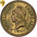 France, Centime, Dupré, 1850, Paris, Pattern, Brass, PCGS, SP64, Mazard:1201