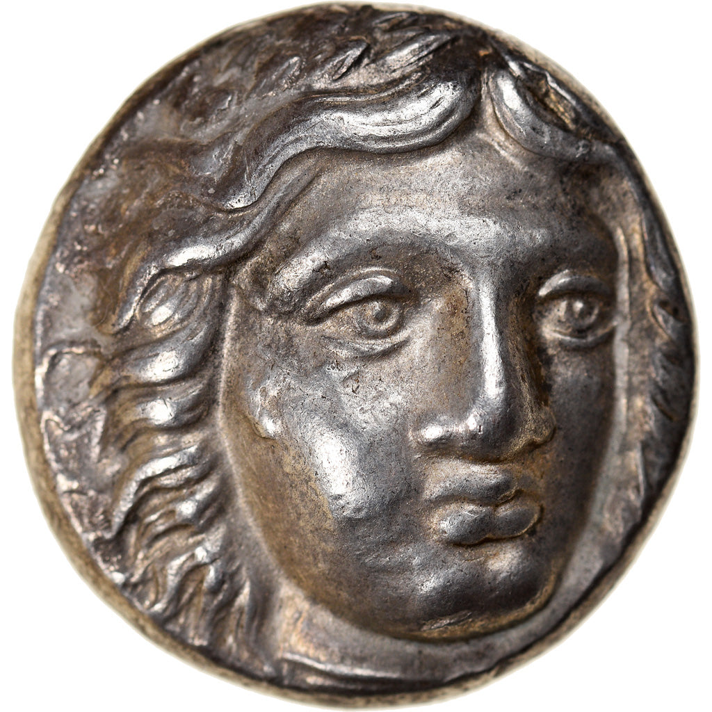 Satraps of Caria, Maussolos, Tetradrachm, ca. 377-353 BC, Halikarnassos, Silber