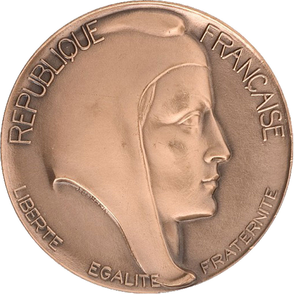 Frankreich, Medal, The Fifth Republic, Arts & Culture, STGL, Bronze