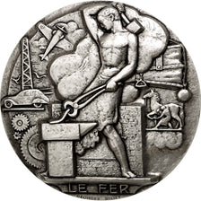 France, Medal, The Fifth Republic, Business & industry, MS(65-70), Silver