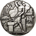 Frankrijk, Medal, The Fifth Republic, Business & industry, FDC, Zilver