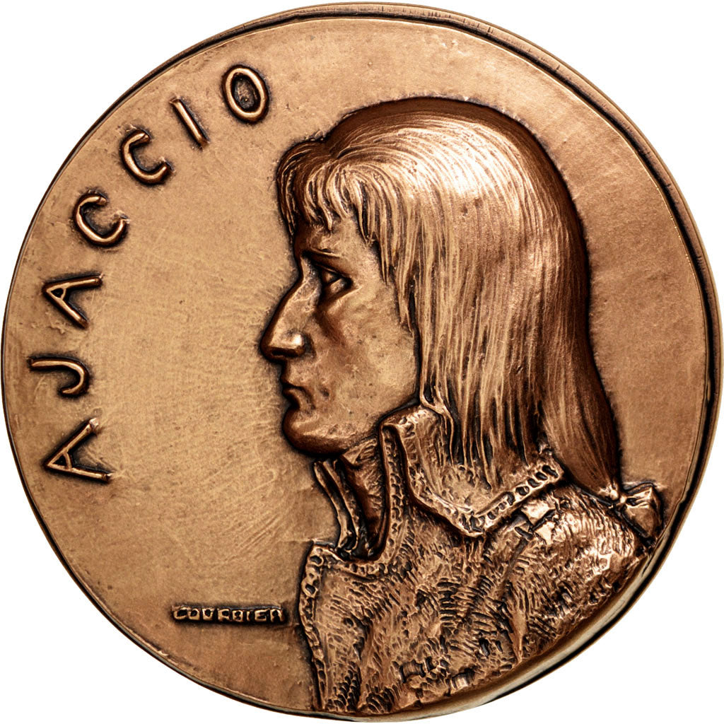 Frankreich, Medal, The Fifth Republic, Geography, Courbier, STGL, Bronze