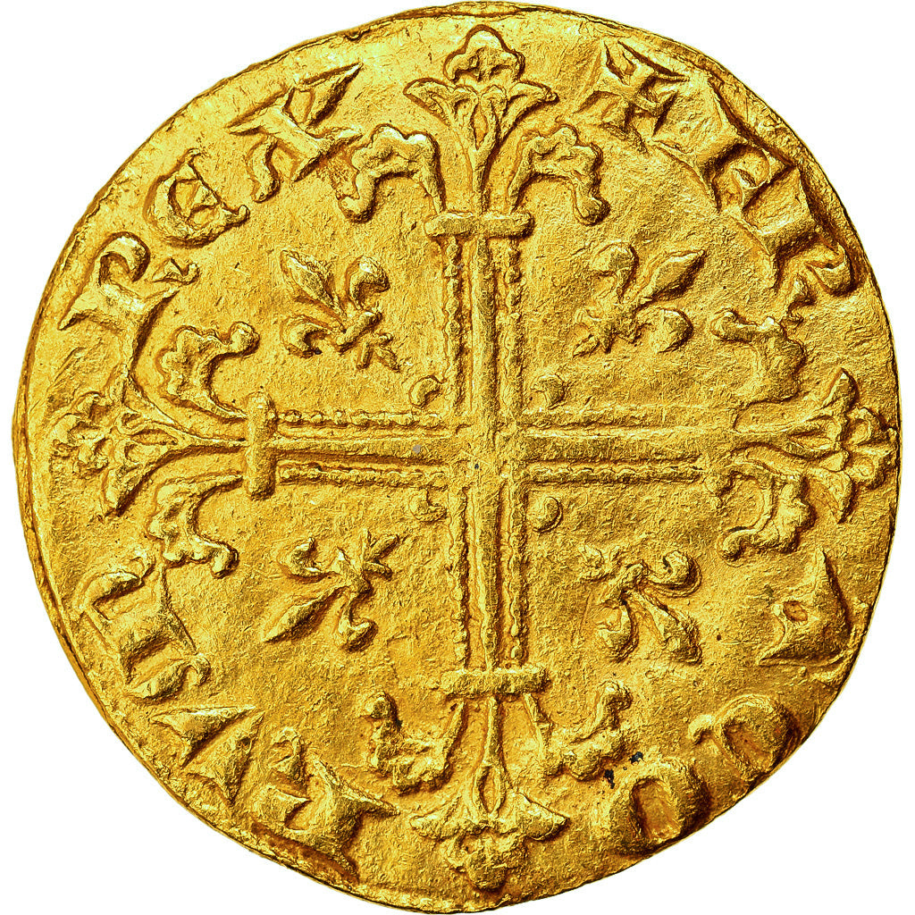 Francia, Philippe IV le Bel, Petit Royal d'or, 1290, Oro, MBC+, Duplessy:207