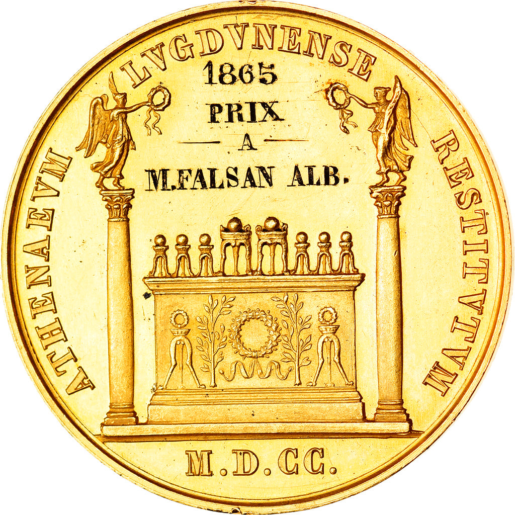 Frankreich, Medaille, Académie des Sciences, des Lettres et de l'art de Lyon