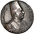 Egipto, medalla, Fuad I, Official Visit in Rome, 1927, Plata, Aurelio Mistruzzi