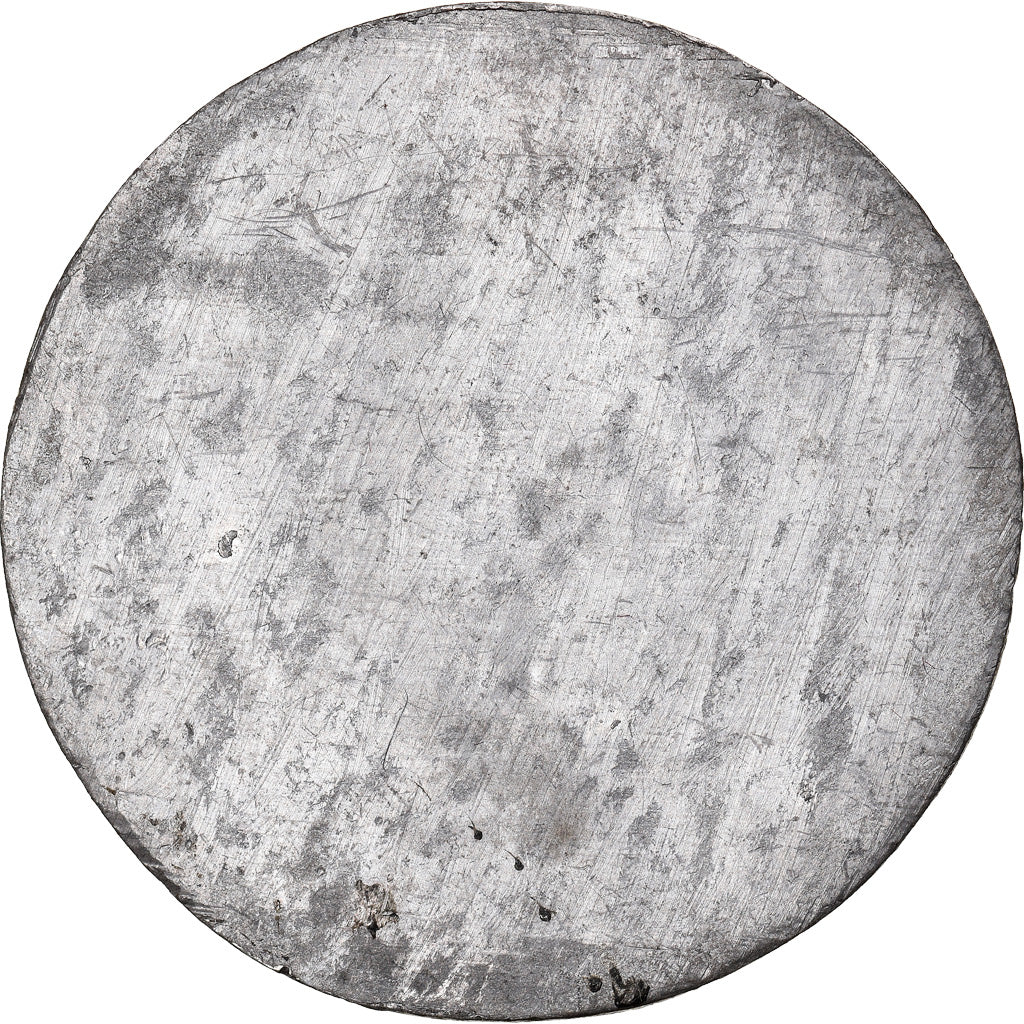 Kingdom of Bavaria, Ludwig II, 5 Mark, 1874, Uniface Reverse Die Trial, Tin