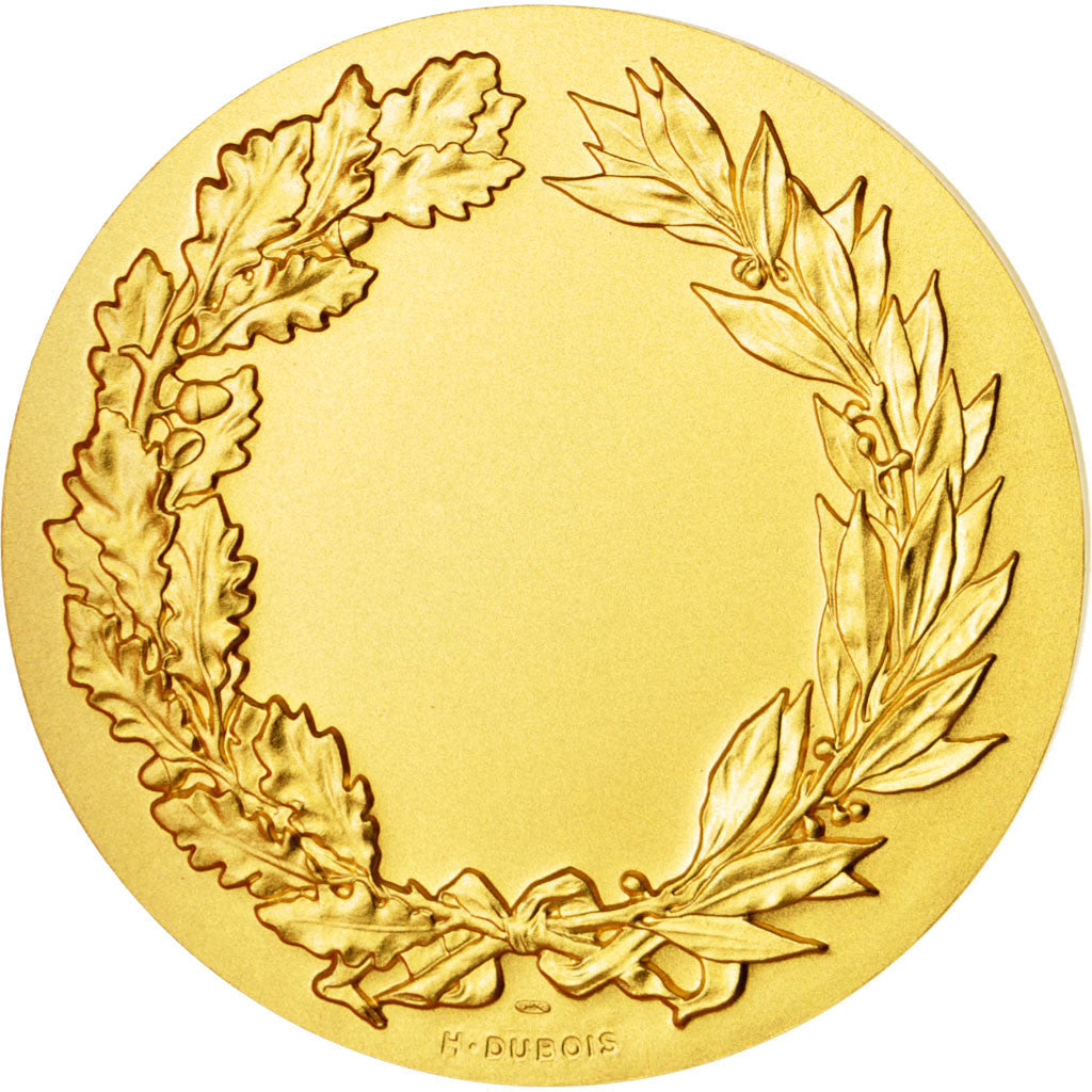 Francia, Medal, The Fifth Republic, Politics, Society, War, Borrel, FDC, Bronce