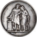 França, medalha, Mariage, Fidélité Bonheur, Crenças e religiões, 1862