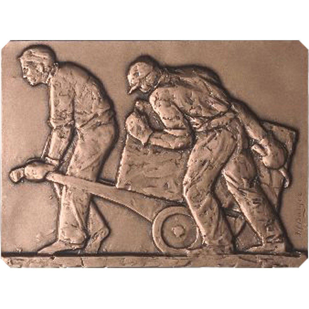 Frankrijk, Medal, The Fifth Republic, Business & industry, FDC, Bronze