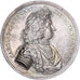 Suède, Médaille, Charles XI, Traité de paix de Lund, 1680, Argent, SUP+
