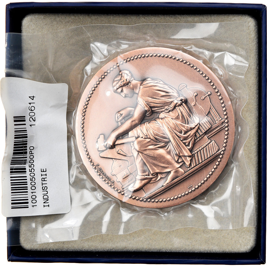 Frankrijk, Medal, The Fifth Republic, Business & industry, FDC, Bronze