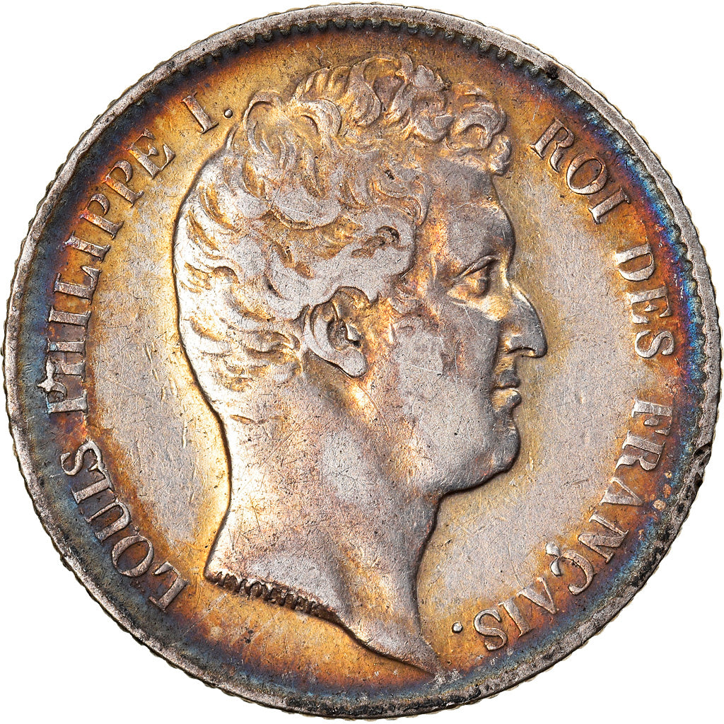 Münze, Frankreich, Louis-Philippe, Franc, 1831, Lille, SS, Silber, KM:742.12
