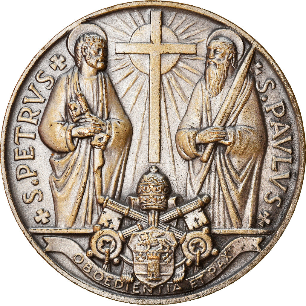 Vatican, Médaille, Le Pape Jean XXIII, Religions & beliefs, TTB+, Silvered