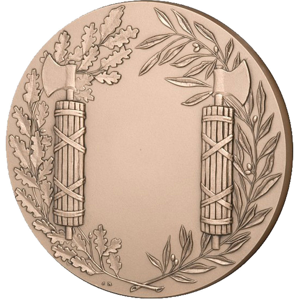 France, Medal, The Fifth Republic, History, Mauviel, MS(65-70), Bronze